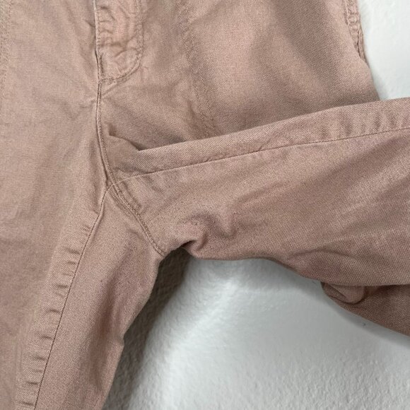 Gap Girlfriend Cargo Jogger Pants Warm Golden Brown Size 2 100% Cotton - Picture 7 of 12